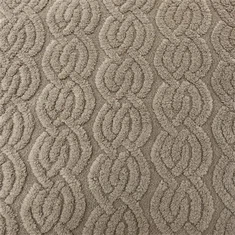 Jacquard mou Sherpa brode twal